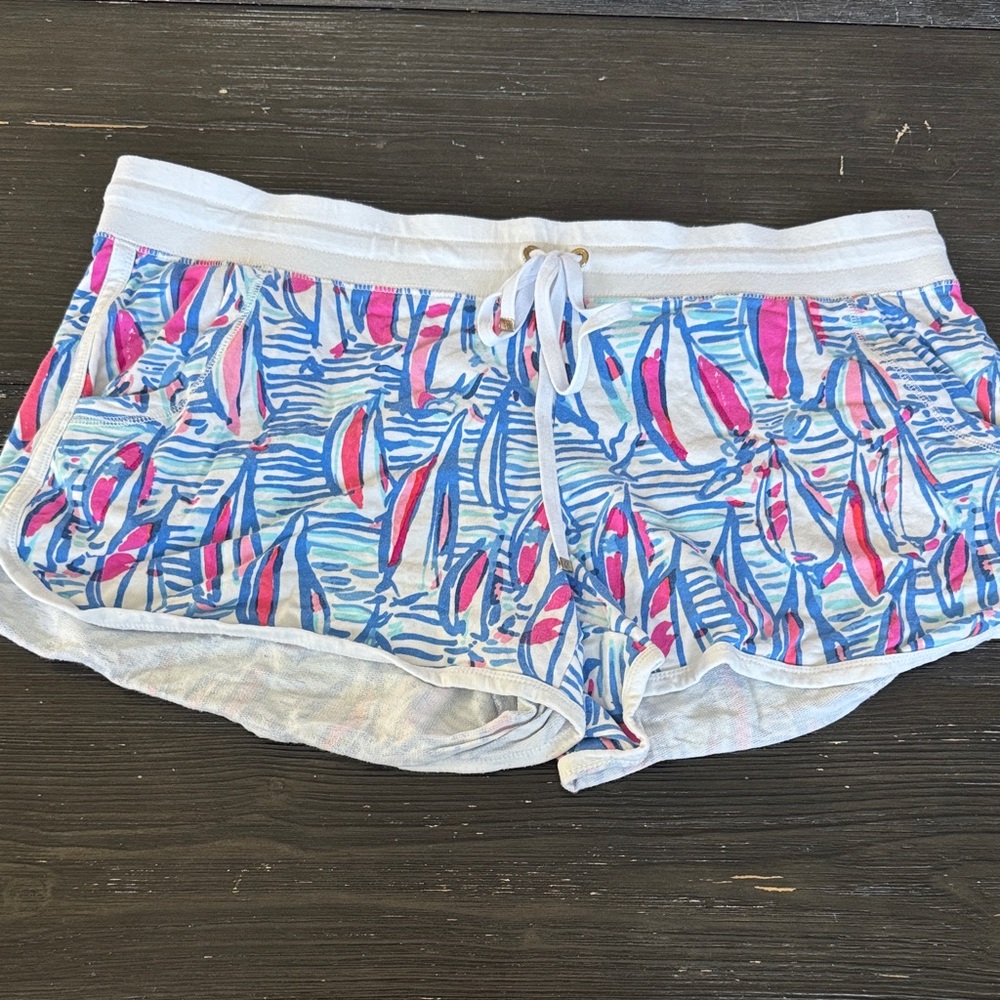 Lilly Pulitzer Red Right Return Chrissy Short